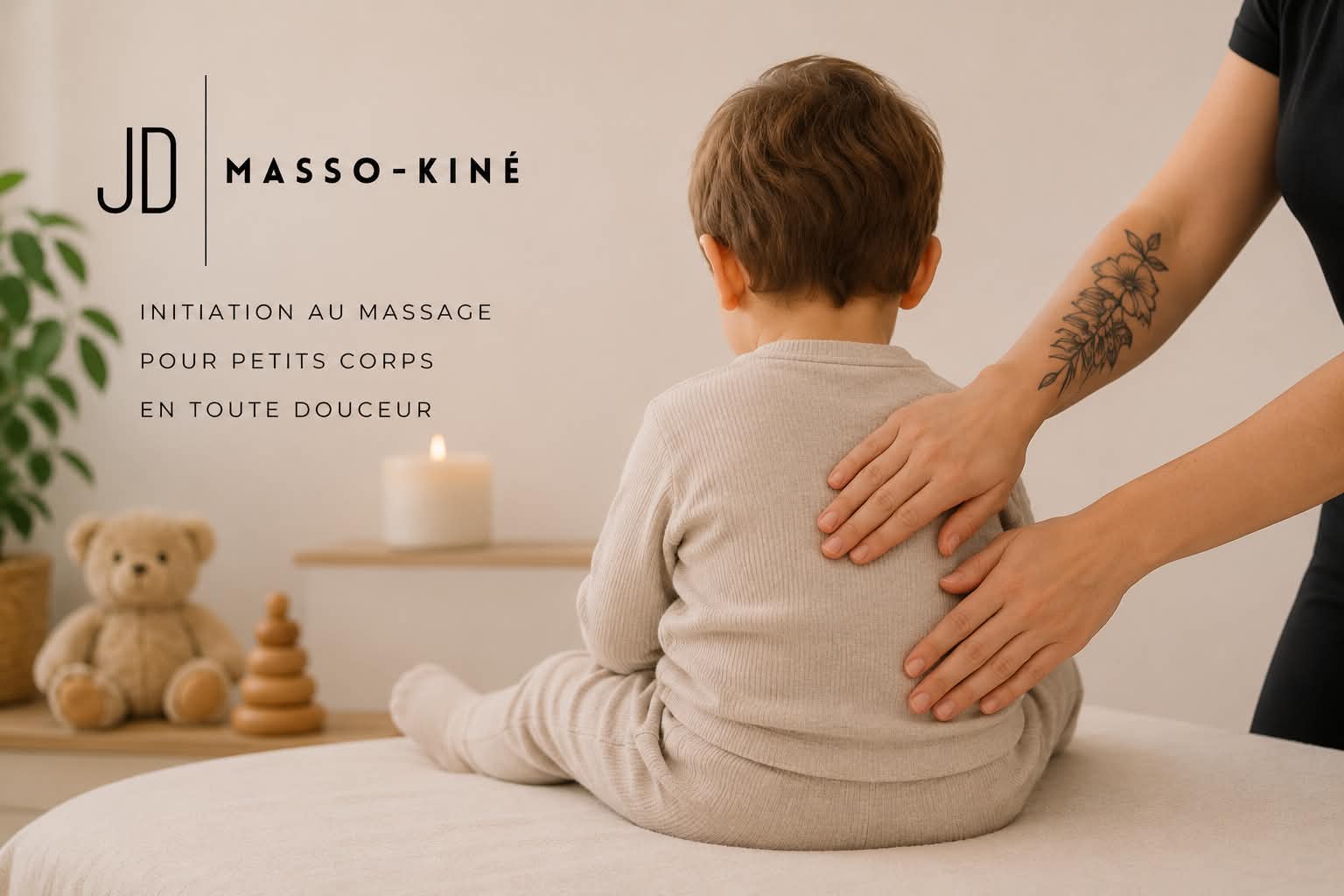 Initiation au massage bambin - 20 minutes